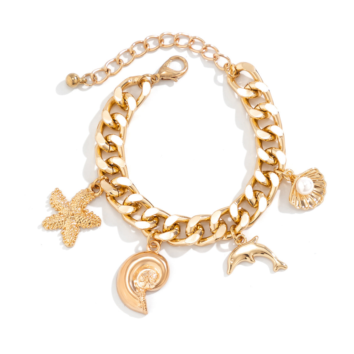Creative Boho Conch Necklace & Bracelets