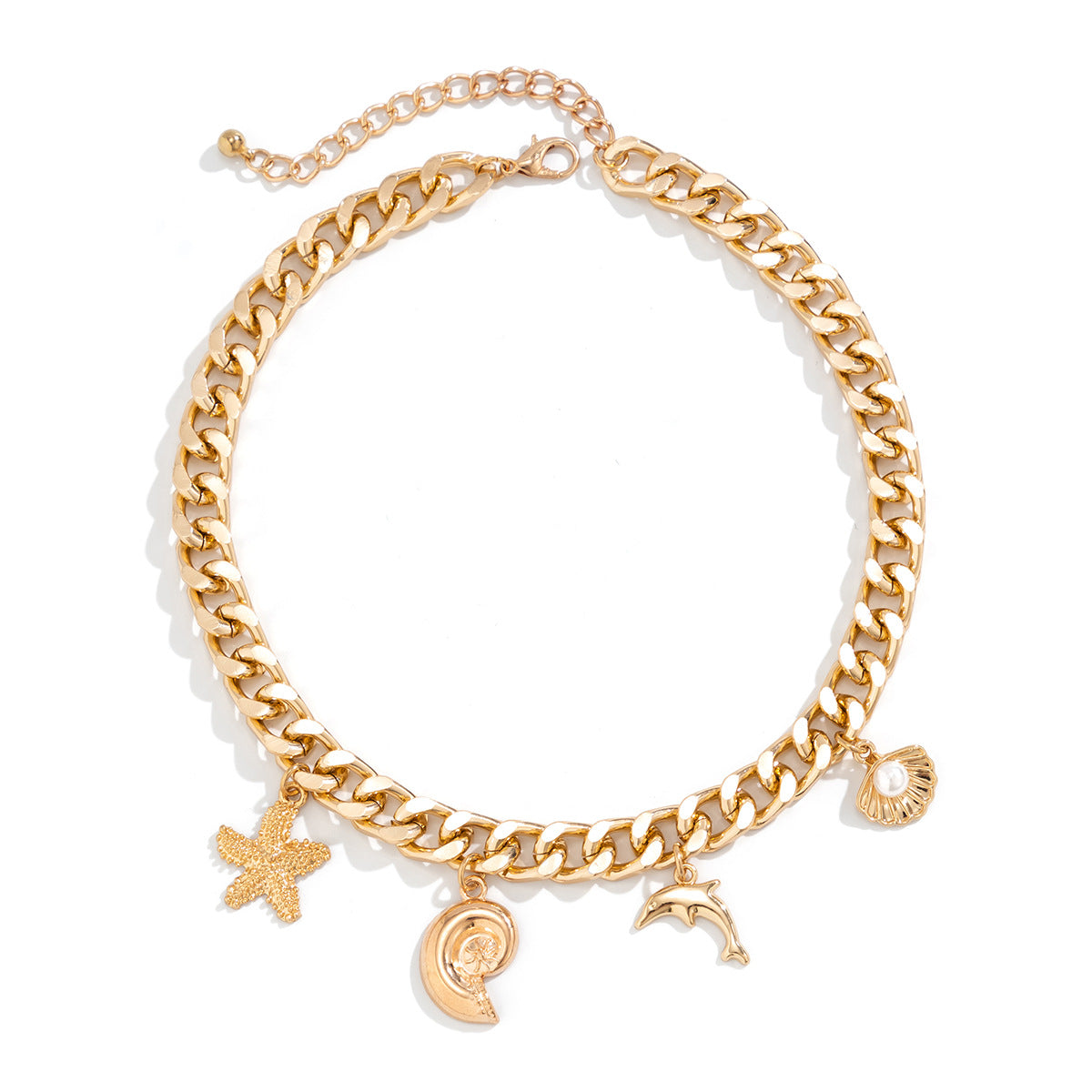 Creative Boho Conch Necklace & Bracelets