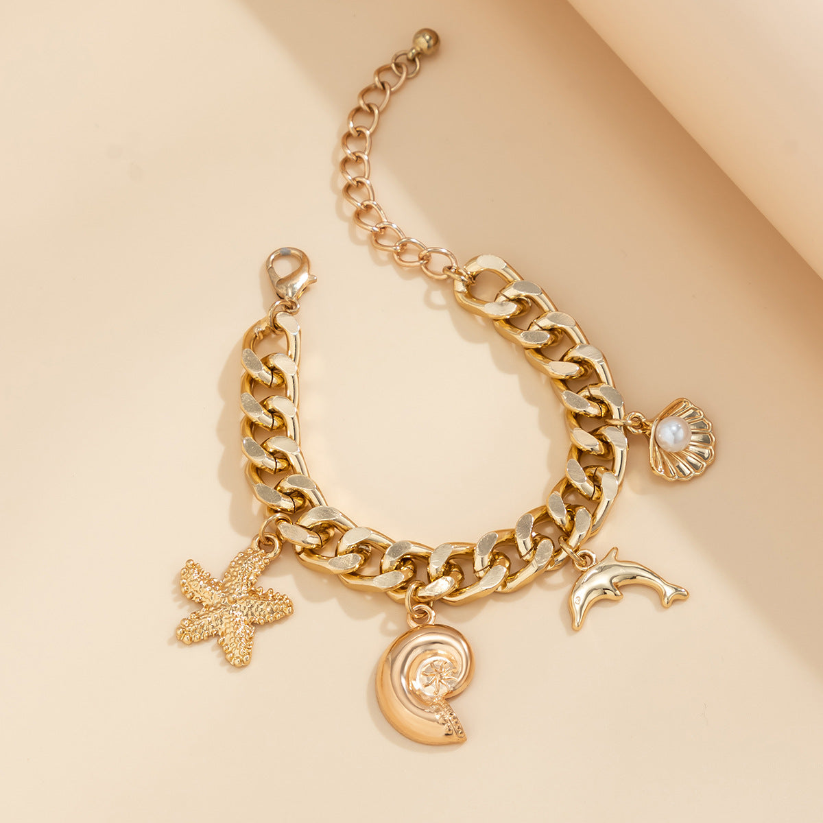 Creative Boho Conch Necklace & Bracelets