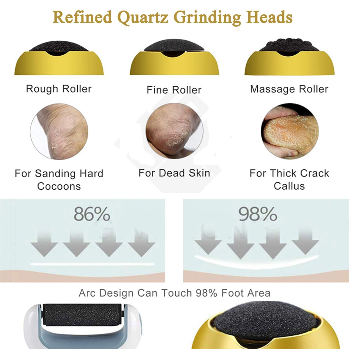 Electric Foot Grinder Vacuum Foot Grinding