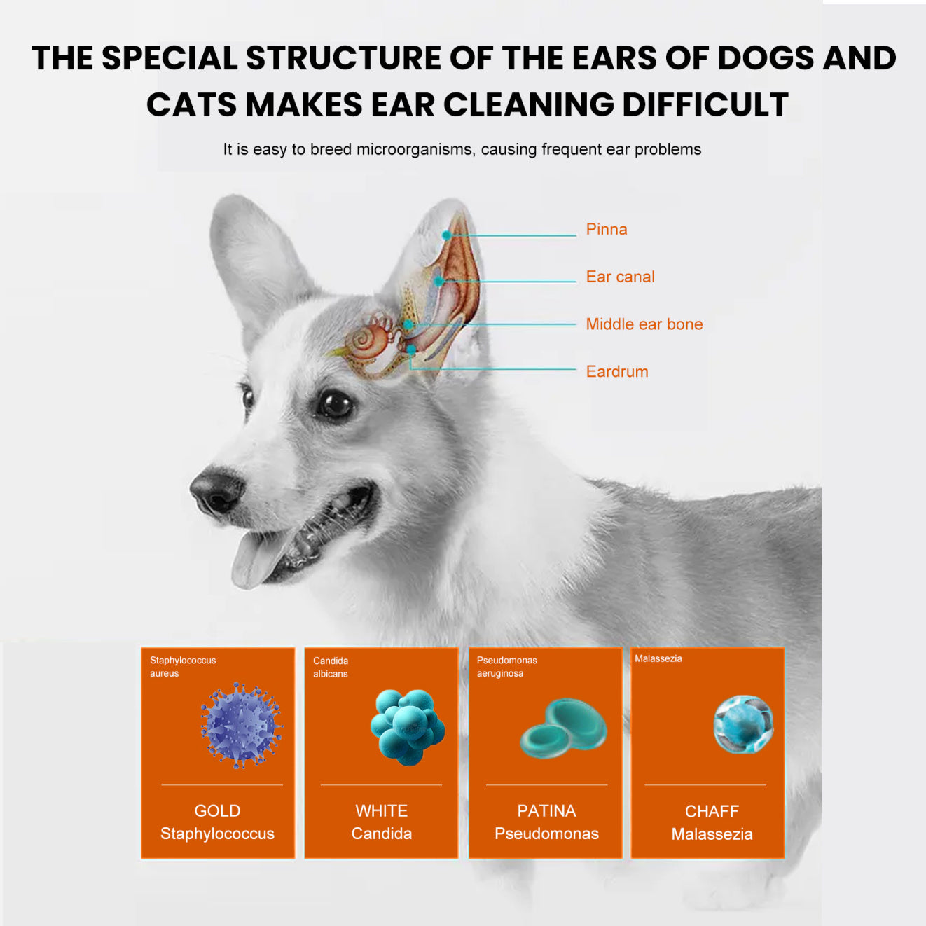 Yegbong Pet Ear Wipes