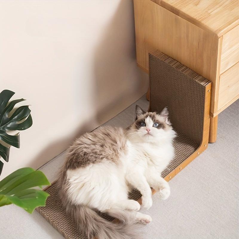 L-shaped Cat Scratching And Leisure Board