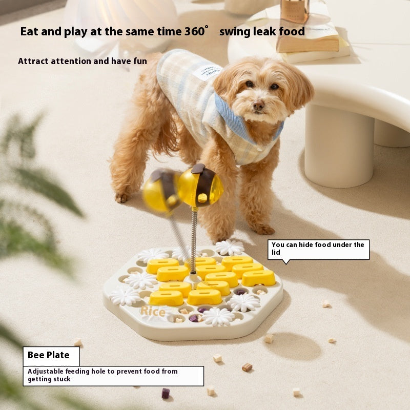 Dog Slow Food Leakage Food Feeder