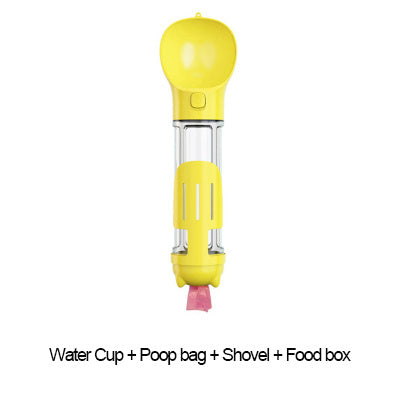 300 500ml Portable Multifunction Dog Water Bottle