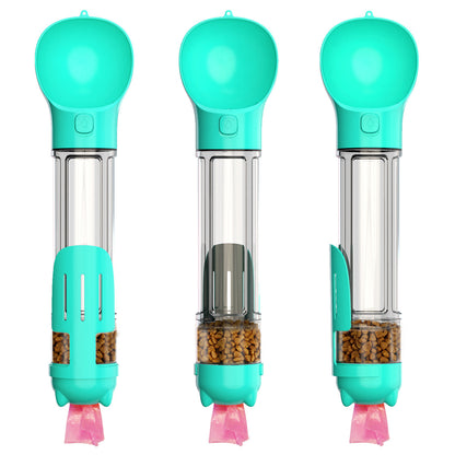 300 500ml Portable Multifunction Dog Water Bottle