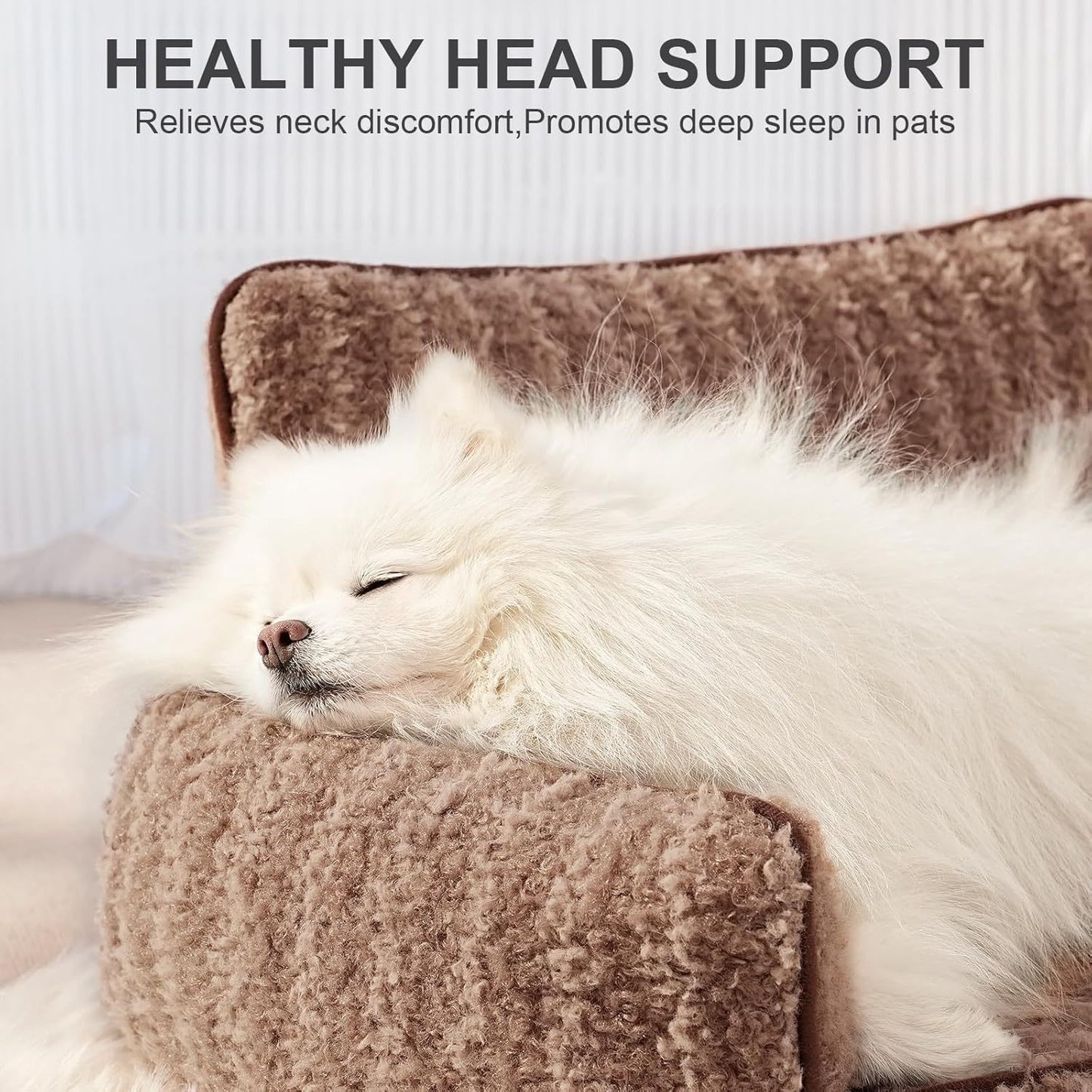 Mewoo Orthopedic Dog Couch For Indoor Dogs