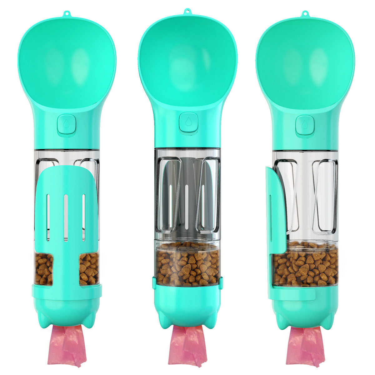300 500ml Portable Multifunction Dog Water Bottle