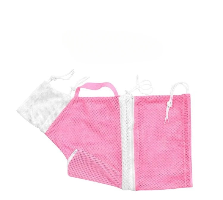 Cat Grooming Shower Bag Adjustable Multipurpose Pet Restraint Bag