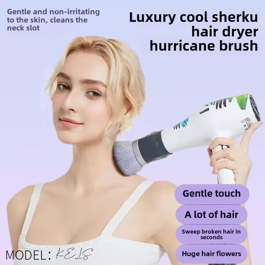 A Hairbrush For Hair Dryers
