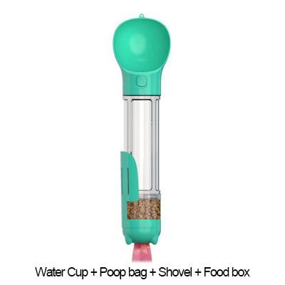 300 500ml Portable Multifunction Dog Water Bottle