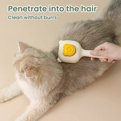 Pet Spray Comb, One-key Spray, Deep Hair Removal