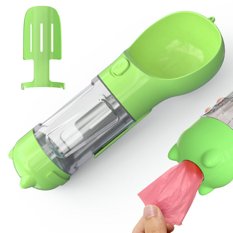 300 500ml Portable Multifunction Dog Water Bottle