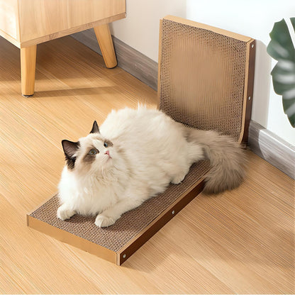 L-shaped Cat Scratching And Leisure Board