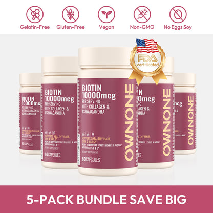 OWNONE Biotin Per Serving-HSN Care Promote Hair