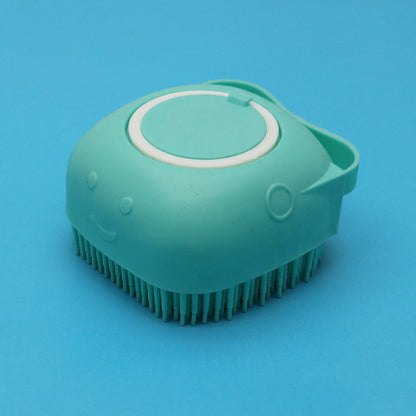 Silicone Pet Bath Massage Gloves Brush