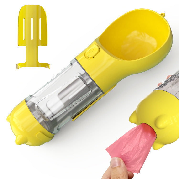 300 500ml Portable Multifunction Dog Water Bottle